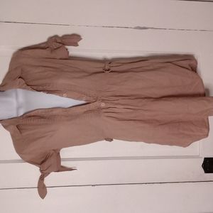 Anthropologie Fei Cotton Shirt Dress Size S/p